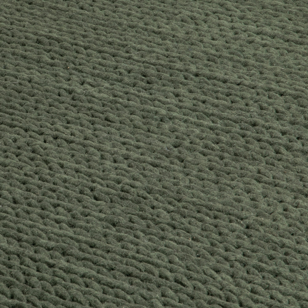 Green Knitted Large Rug (3 sizes)