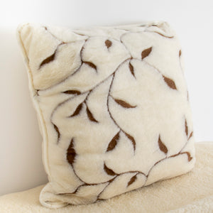 Merino Wool Pillow - Leaf