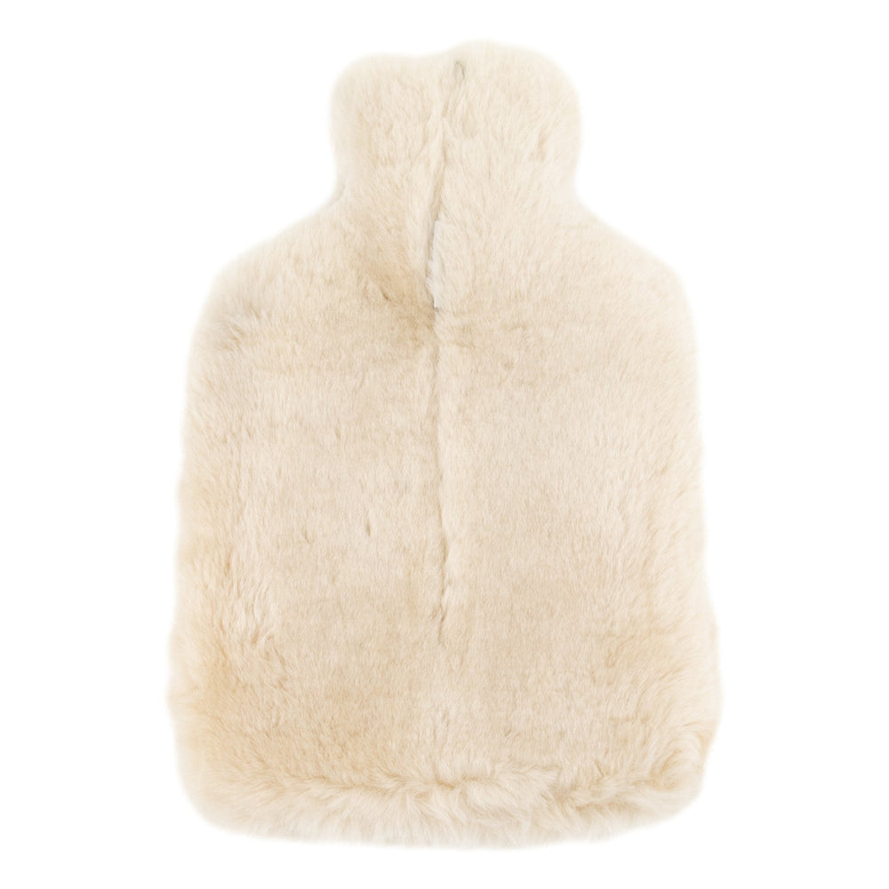 Beige Sheepskin Hot Water Bottle