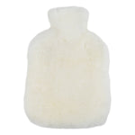 White Sheepskin Hot Water Bottle