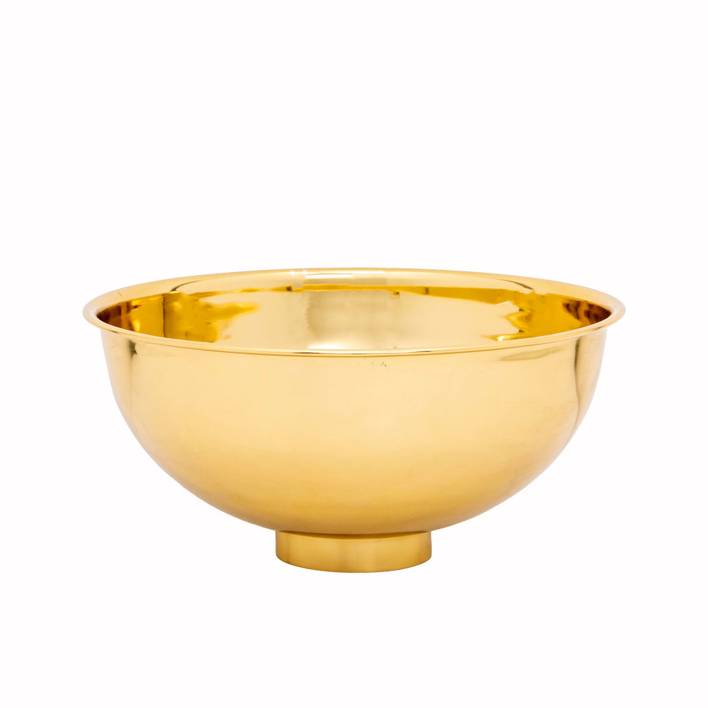 Gold Plated Mirror Polished Bowl
