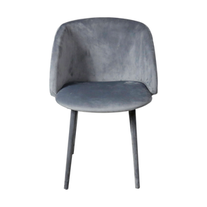Velvet Covered Dining Chairs set of 2