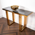 Zurich Gold Console Table