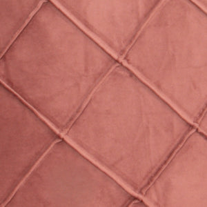 Diamond Rose Velvet Cushion - Feather Filled