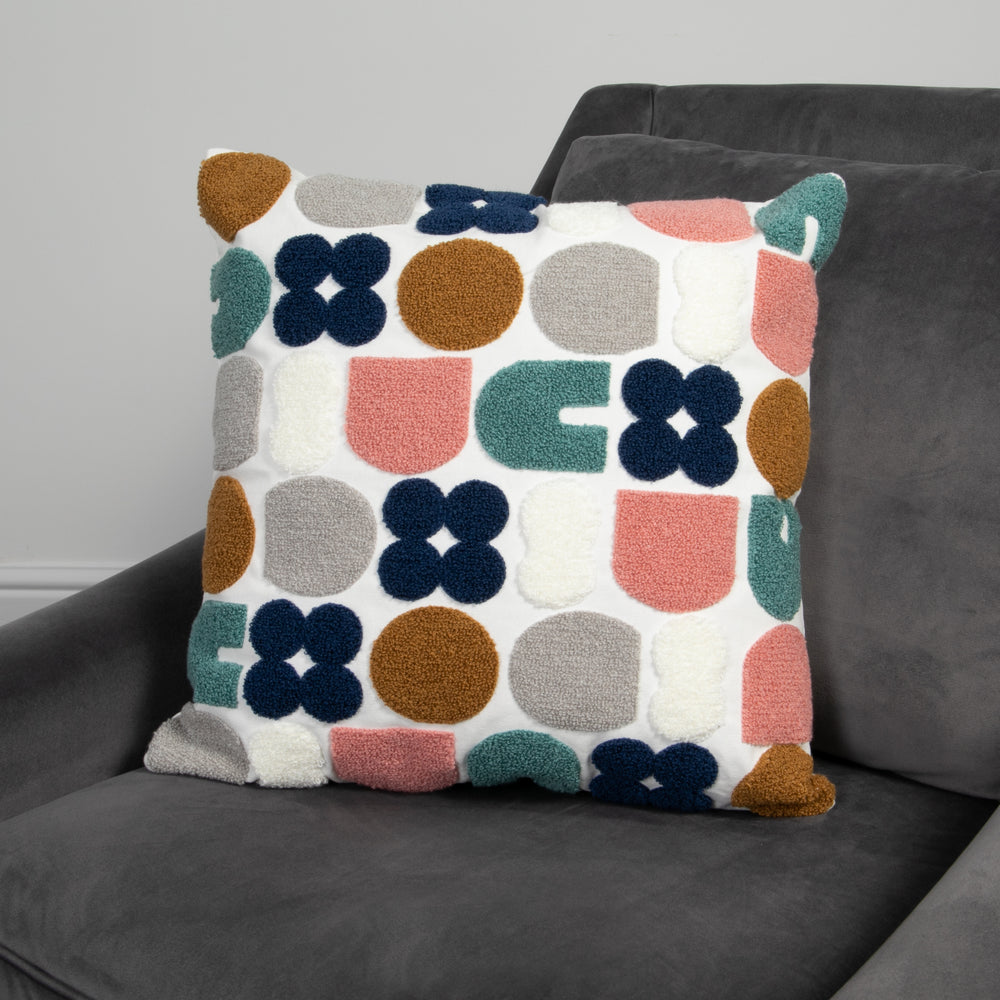 Abstract Shapes Cushion Cover