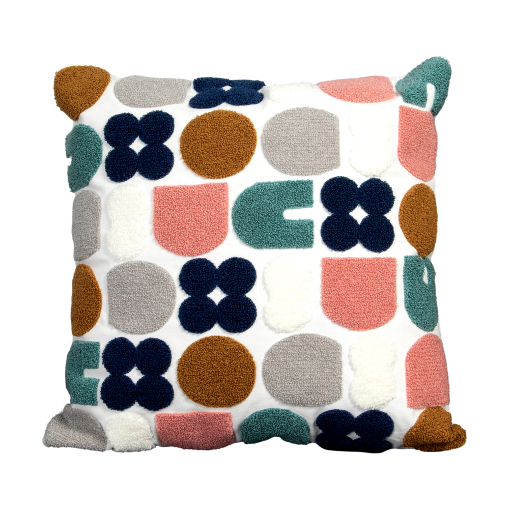 Abstract Shapes Cushion Cover
