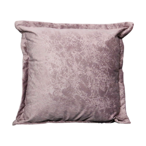 Pink Crushed Velvet Cushion - Feather Filled