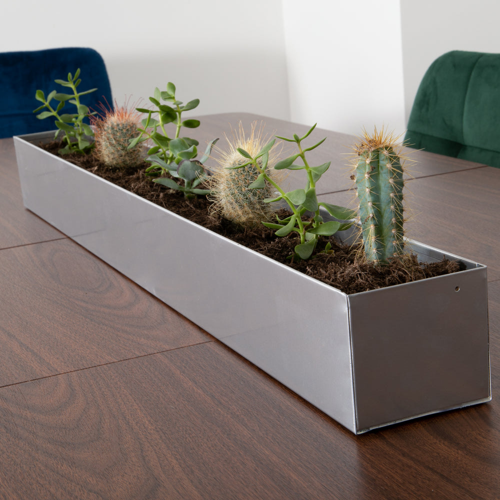 Long Centrepiece Table Plant Holder