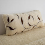 Merino Wool Pillow - Leaf