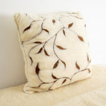 Merino Wool Pillow - Leaf