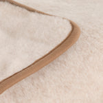 Merino Wool Blanket - Cappuccino