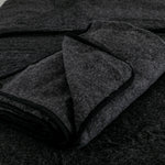 Merino Wool Blanket - Black