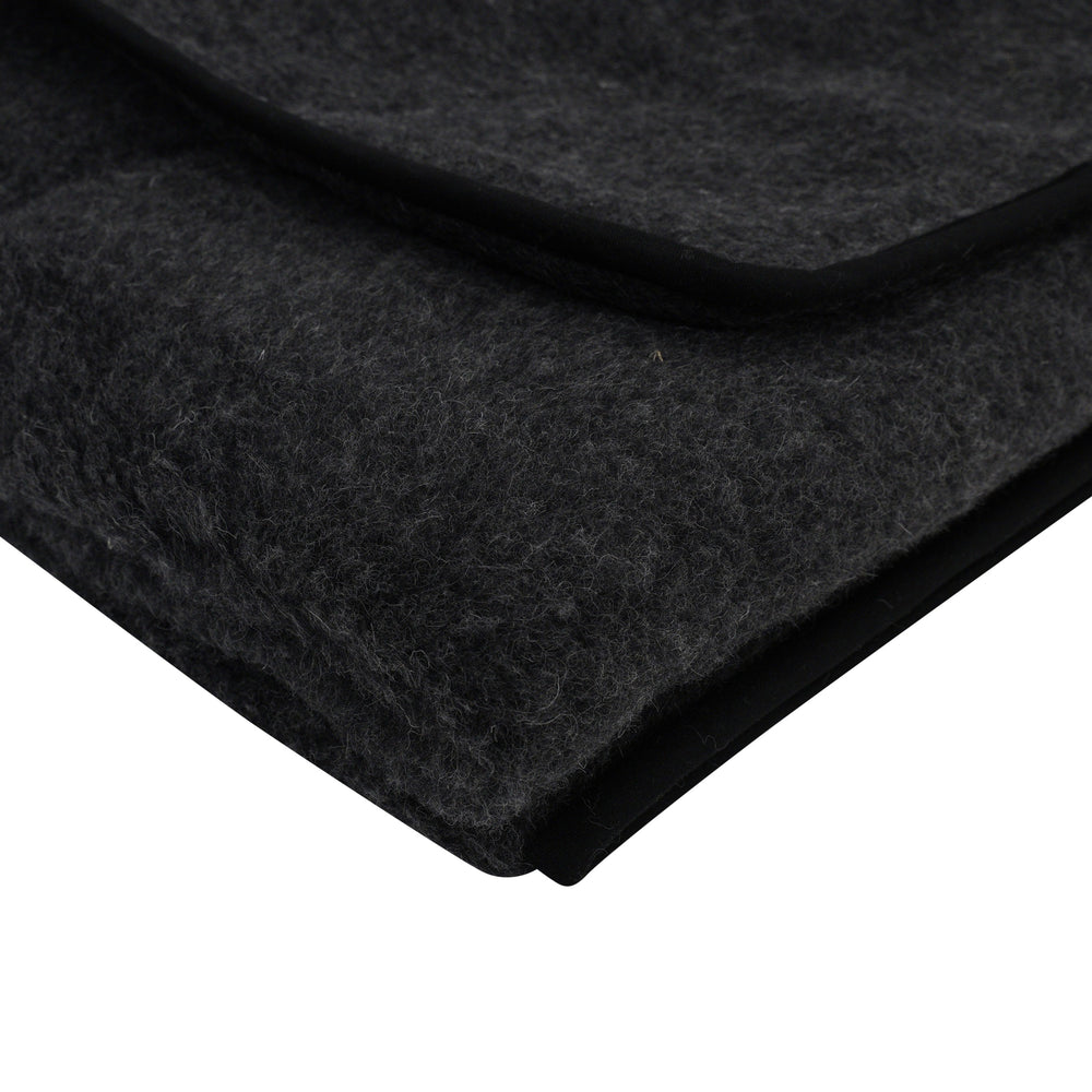 Merino Wool Blanket - Black