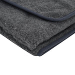 Merino Wool Blanket - Grey