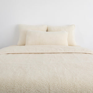 Merino Wool Quilt - Natural