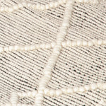 Cream & Black Diamond Pattern Runner Rug (60 x 230cm)