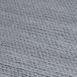 Large Knitted Grey Rug (3 sizes)