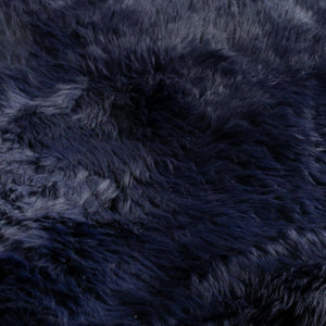 Blue Sheepskin Rug XXL