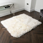 Natural Rectangle Sheepskin - 130 x 150cm