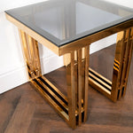 Zurich Gold Side Table